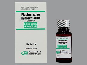 Fluphenazine Hcl 2.5mg/5ml Elixir 60 Ml By Pharmaceutical Assoc.