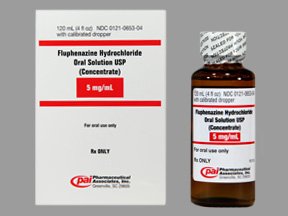 Image 0 of Fluphenazine Hcl 5mg/ml CONC 118 Ml By Pharmaceutical Assoc.
