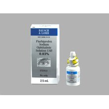 Flurbiprofen Sodium 0.03% Drops 2.5 Ml By Valeant Pharma