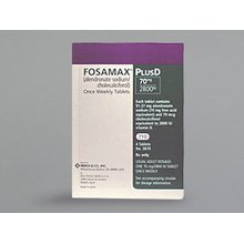 Image 0 of Fosamax+D 70 Mg 2800 IU 4 Tabs By Merck & Co.