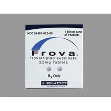 Frova BP 2.5 Mg Tabs 9 By Endo Labs.