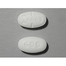 Gabapentin 600 Mg Tabs 100 By Teva Pharma. 