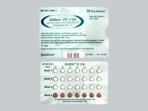 Image 0 of Gildess Fe 1-0.02 Mg Tabs 6X28 By Qualitest Producs. 