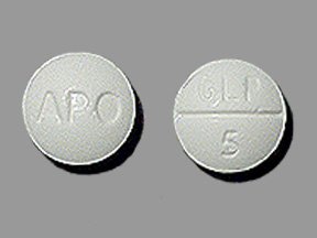Image 0 of Glipizide 5 Mg Tabs 100 By Apotex Corp. 