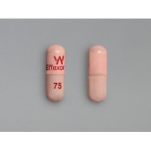Effexor XR 75 Mg Caps Rpk 100 Unit Dose By Pfizer Pharma.