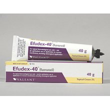 Efudex 5% Cream 40 Gm By Valeant Pharma. 