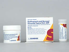 Erythromycin/Benzoyl Peroxide 3-5% Gel 23.3 Gm By Sandoz Rx
