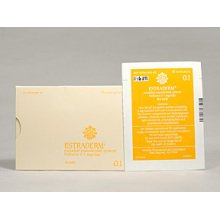 Estraderm 0.1mg/24hr Patches 1X8 each Mfg.by: Novartis Pharmaceuticals USA.