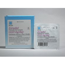 Image 0 of Estradiol Transdermal System 0.025mg/24hr Patches 4 By Mylan Pharma