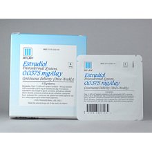 Image 0 of Estradiol Transdermal System 0.0375mg/24hr Patches 4 By Mylan Pharma