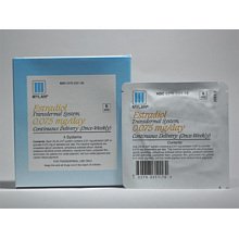 Estradiol Transdermal System 0.075mg/24hr Patches 4 By Mylan Pharma