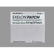 Exelon 9.5mg/24hr Patches 30 By Novartis Pharma.