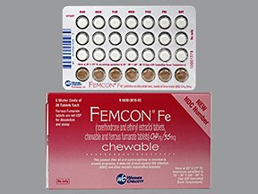 Image 0 of Femcon Fe Tabs 5x28 By Actavis Pharma