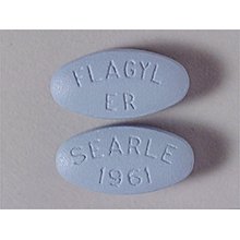 Flagyl ER 750mg Tablets 1X30 each Mfg.by: Pfizer USA.
