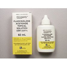 Image 0 of Fluocinolone Acetonide 0.01% Solution 60 Ml By Fougera & Co