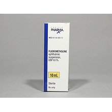 Image 0 of Fluorometholone 0.1% Drops 10 Ml By Actavis Pharma.