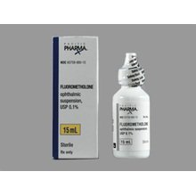 Fluorometholone 0.1% Drops 15 Ml By Actavis Pharma