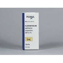 Image 0 of Fluorometholone 0.1% Drops 5 Ml By Actavis Pharma 