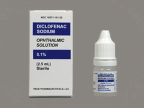Diclofenac Sodium 0.1% Oph Solution 2.5 Ml By Pack Pharma