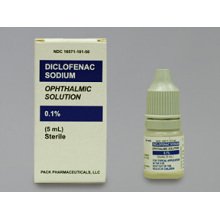 Diclofenac Sodium 0.1% Oph Solution 5 Ml By Pack Pharma