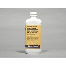 Dicyclomine Hcl 10mg/5ml Solution 473 Ml By Qualitest Pharma