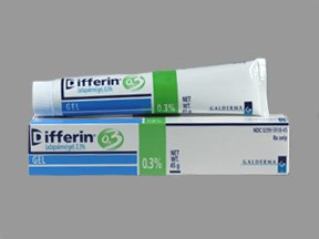 Differin 0.3% Gel 45 Gm By Galderma Labs.