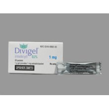 Divigel 0.1% Packets 30X1 each Mfg.by: Upsher - Smith Labs Inc - Brand USA.
