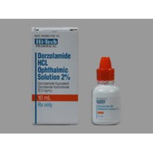 Dorzolamide Hcl 2% Drops 10 Ml By Akorn Inc.