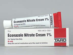 Image 0 of Econazole Nitrate 1% Cream 15 Gm By Taro Pharma. 