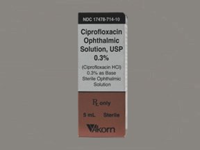 Image 0 of Ciprofloxacin 0.3% Drops 5 Ml By Akorn Pharma