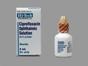 Image 0 of Ciprofloxacin 0.3% Drops 5 Ml By Actavis Pharma 