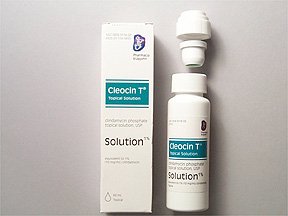 Cleocin T 1% Solution 1X60 ml Mfg.by: Pfizer USA