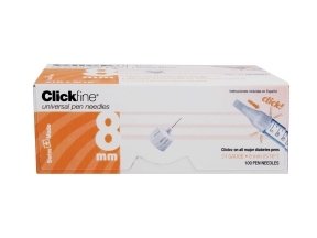 Clickfine 31Gx5/16N Needles 100 By Perrigo Gnp