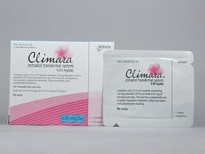 Climara 0.05mg/Day Patches 4 By Bayer Healthcare