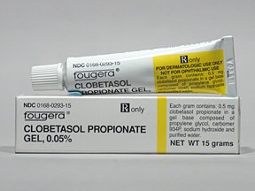 Image 0 of Clobetasol Propionate 0.05% Gel 15 Gm By Fougera & Co.