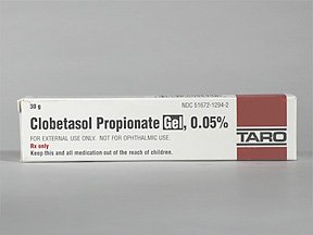Image 0 of Clobetasol* Propionate 0.05% Gel 30 Gm By Taro Pharma.