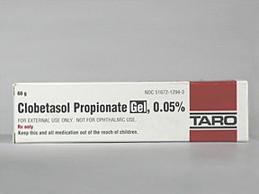 Clobetasol Propionate 0.05% Gel 60 Gm By Taro Pharma.