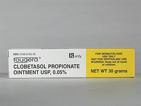 Image 0 of Clobetasol Propionate 0.05% Ointment 30 Gm By Fougera & Co.