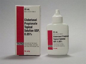 Clobetasol Propionate 0.05% Solution 25 Ml By Taro Pharma.