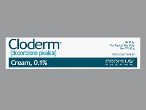 Cloderm 0.1% Cream 45 Gm By Promius Pharma. 