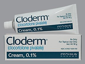 Cloderm 0.1% Cream 90 Gm By Promius Pharma. 