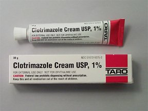Image 0 of Clotrimazole 1% Cream 30 Gm By Taro Pharma.