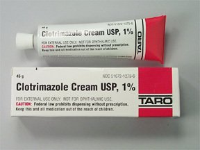 Clotrimazole 1% Cream 45 Gm By Taro Pharma. 