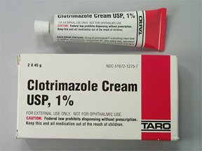 Clotrimazole 1% Cream 2X45 Gm By Taro Pharma.