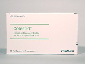 Image 0 of Colestid Packets 5 Gm 30 By Pfizer Pharma