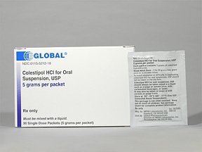 Colestipol Hcl Packets 30 By Global Pharma.