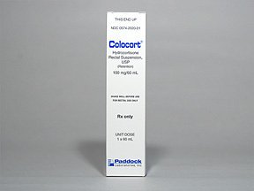 Image 0 of Colocort 100mg/60ml Enemas 60 Ml By Perrigo Pharma 