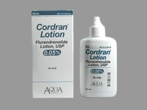 Cordran 0.05% Lotion 1X60 ml Mfg.by: Aqua Pharmaceuticals USA