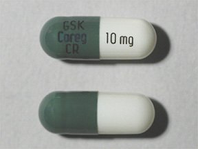 Image 0 of Coreg CR 10 Mg Caps 30 By Glaxo Smithkline.