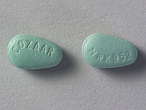 Image 0 of Cozaar 50mg Tablets 1X1000 each Mfg.by: Merck Human Health Division USA